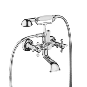 Dornbracht 25023360 MADISON bath mixer for wall mounting with hand shower set